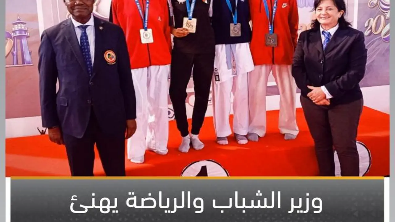 منتخب مصر للكاراتيه يتصدر بطولة البحر المتوسط وتهنئة وزير الرياضة تصلهم
